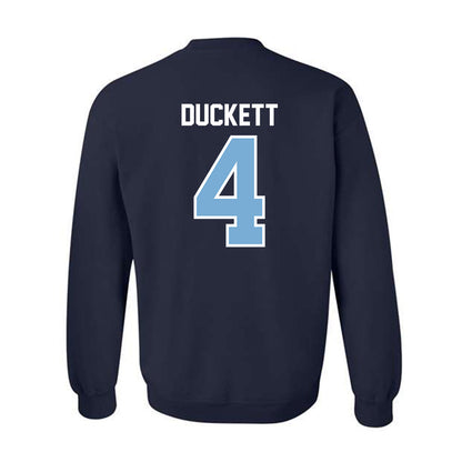 The Citadel - NCAA Football : Jaden Duckett - Classic Shersey Crewneck Sweatshirt-1