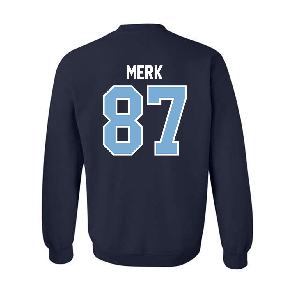 The Citadel - NCAA Football : Jared Merk - Classic Shersey Crewneck Sweatshirt-1