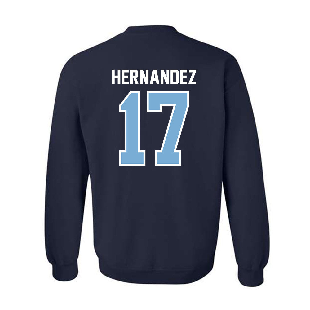 The Citadel - NCAA Women's Soccer : Julieta Hernandez - Classic Shersey Crewneck Sweatshirt-1