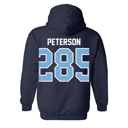 The Citadel - NCAA Wrestling : Lance Peterson - Classic Shersey Hooded Sweatshirt-1