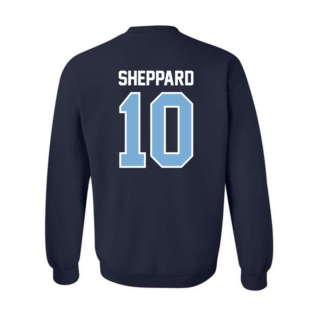 The Citadel - NCAA Football : DAngelo Sheppard - Classic Shersey Crewneck Sweatshirt-1