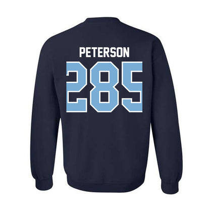 The Citadel - NCAA Wrestling : Lance Peterson - Classic Shersey Crewneck Sweatshirt-1