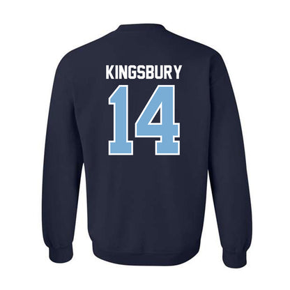 The Citadel - NCAA Men's Basketball : Carter Kingsbury - Classic Shersey Crewneck Sweatshirt-1