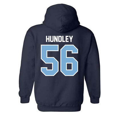 The Citadel - NCAA Football : Brock Hundley - Classic Shersey Hooded Sweatshirt-1