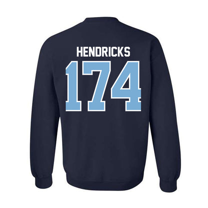 The Citadel - NCAA Wrestling : Owen Hendricks - Classic Shersey Crewneck Sweatshirt-1