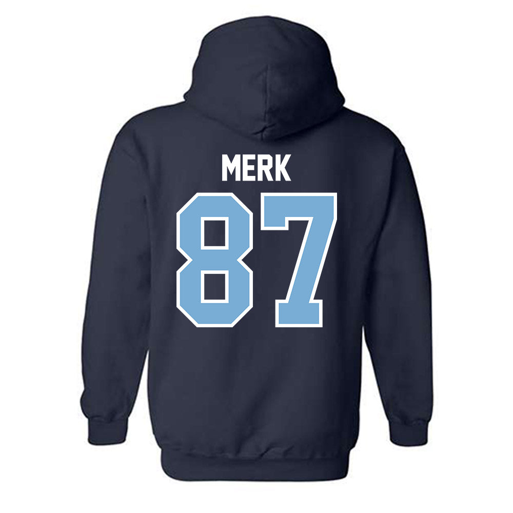 The Citadel - NCAA Football : Jared Merk - Classic Shersey Hooded Sweatshirt-1