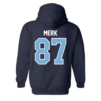 The Citadel - NCAA Football : Jared Merk - Classic Shersey Hooded Sweatshirt-1