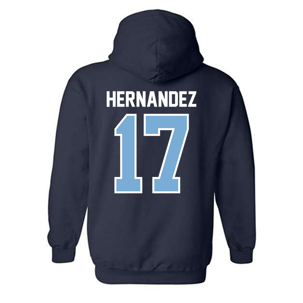 The Citadel - NCAA Women's Soccer : Julieta Hernandez - Classic Shersey Hooded Sweatshirt-1