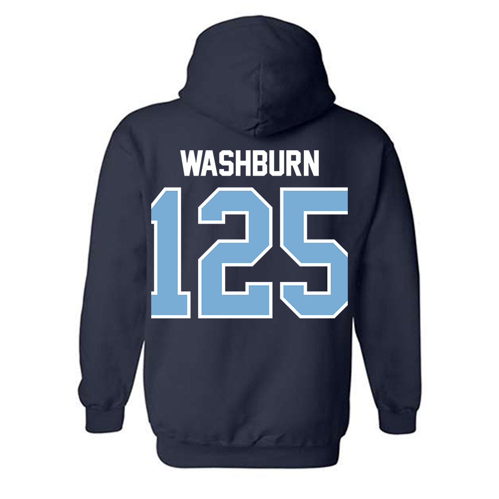 The Citadel - NCAA Wrestling : Tyler Washburn - Classic Shersey Hooded Sweatshirt-1