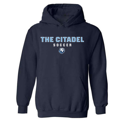 The Citadel - NCAA Women's Soccer : Julieta Hernandez - Classic Shersey Hooded Sweatshirt-0