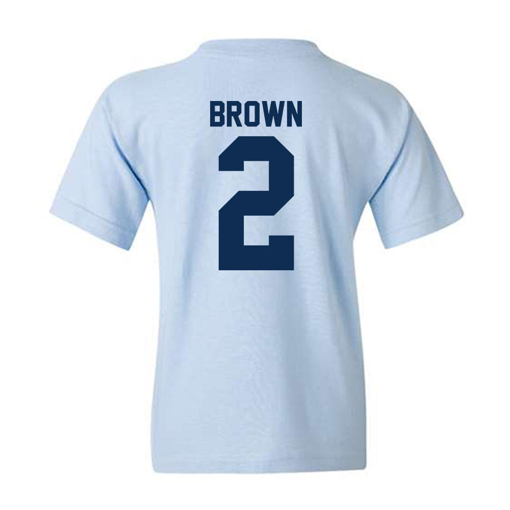 The Citadel - NCAA Football : Zyion Brown - Classic Shersey Youth T-Shirt-1