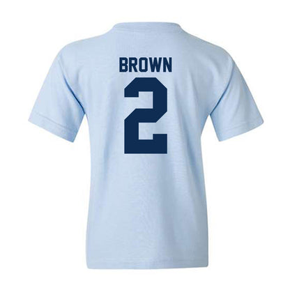 The Citadel - NCAA Football : Zyion Brown - Classic Shersey Youth T-Shirt-1