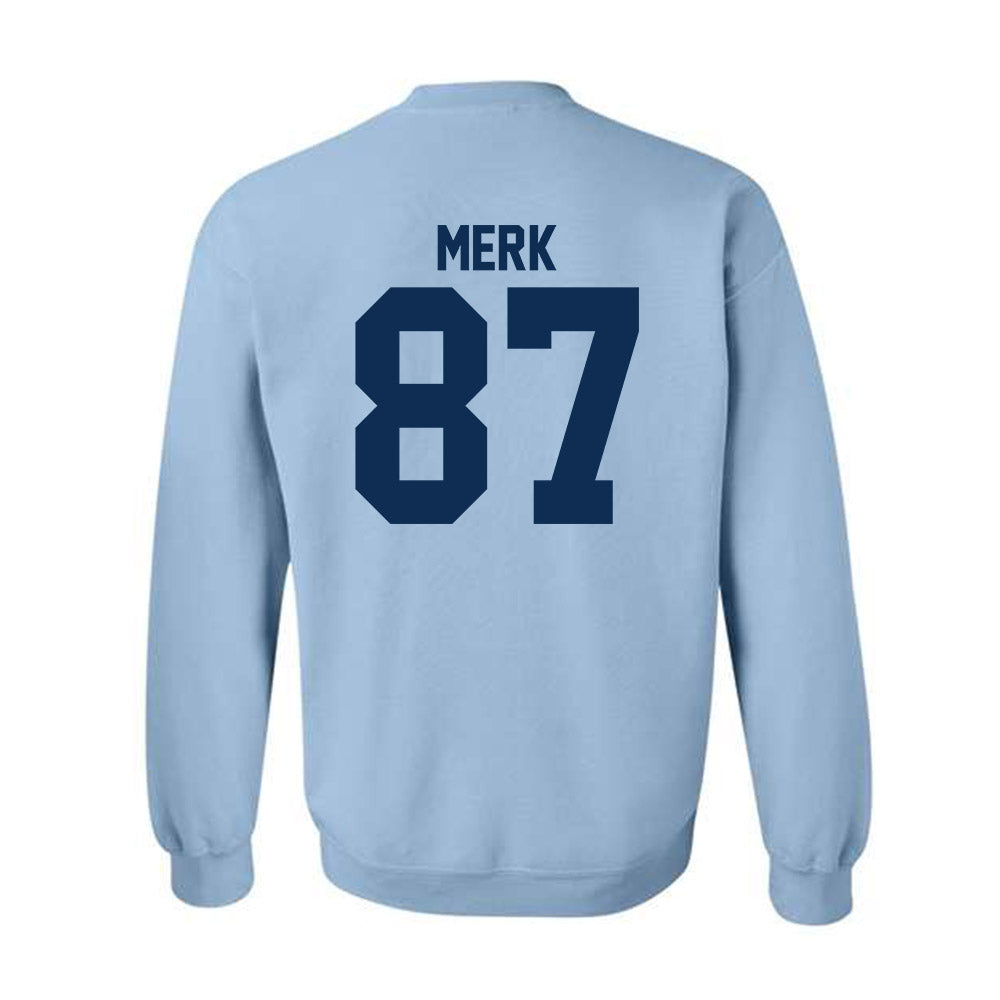 The Citadel - NCAA Football : Jared Merk - Classic Shersey Crewneck Sweatshirt-1