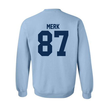 The Citadel - NCAA Football : Jared Merk - Classic Shersey Crewneck Sweatshirt-1