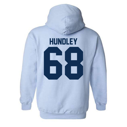 The Citadel - NCAA Football : Brock Hundley - Classic Shersey Hooded Sweatshirt-1