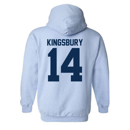 The Citadel - NCAA Men's Basketball : Carter Kingsbury - Classic Shersey Hooded Sweatshirt-1