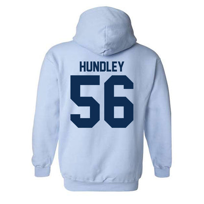 The Citadel - NCAA Football : Brock Hundley - Classic Shersey Hooded Sweatshirt-1