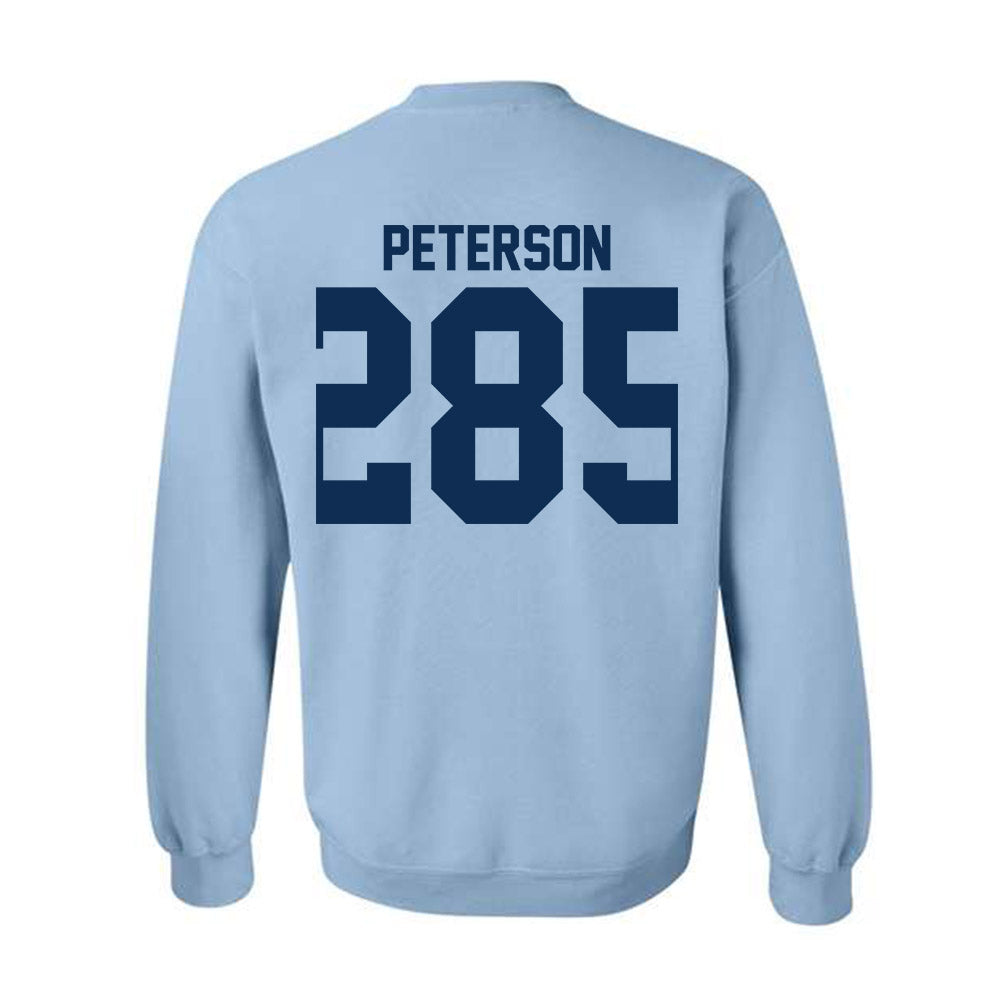 The Citadel - NCAA Wrestling : Lance Peterson - Classic Shersey Crewneck Sweatshirt-1