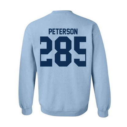 The Citadel - NCAA Wrestling : Lance Peterson - Classic Shersey Crewneck Sweatshirt-1