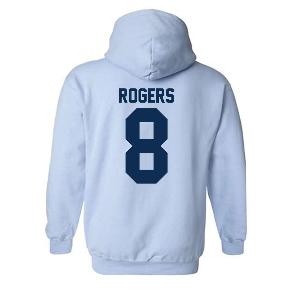 The Citadel - NCAA Football : Savionne Rogers - Classic Shersey Hooded Sweatshirt-1