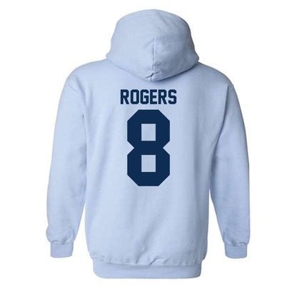 The Citadel - NCAA Football : Savionne Rogers - Classic Shersey Hooded Sweatshirt-1