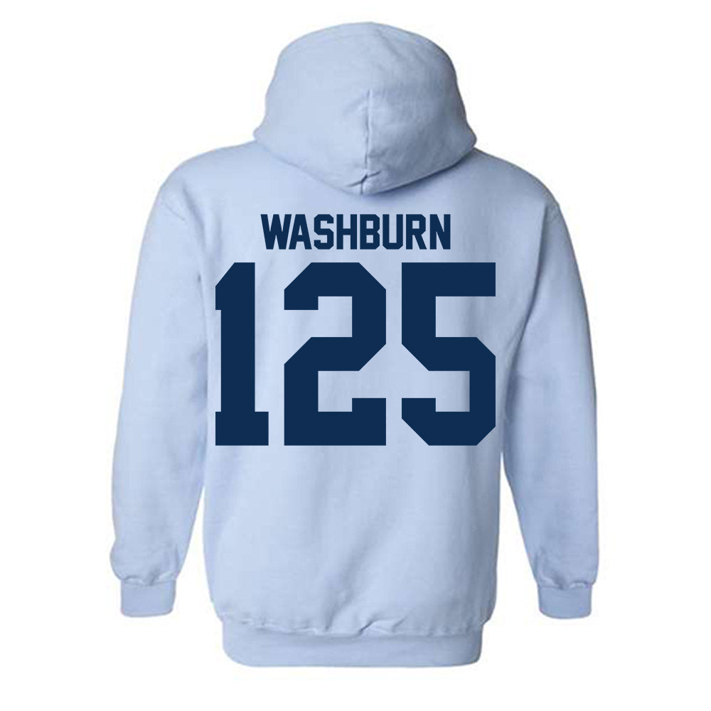 The Citadel - NCAA Wrestling : Tyler Washburn - Classic Shersey Hooded Sweatshirt-1