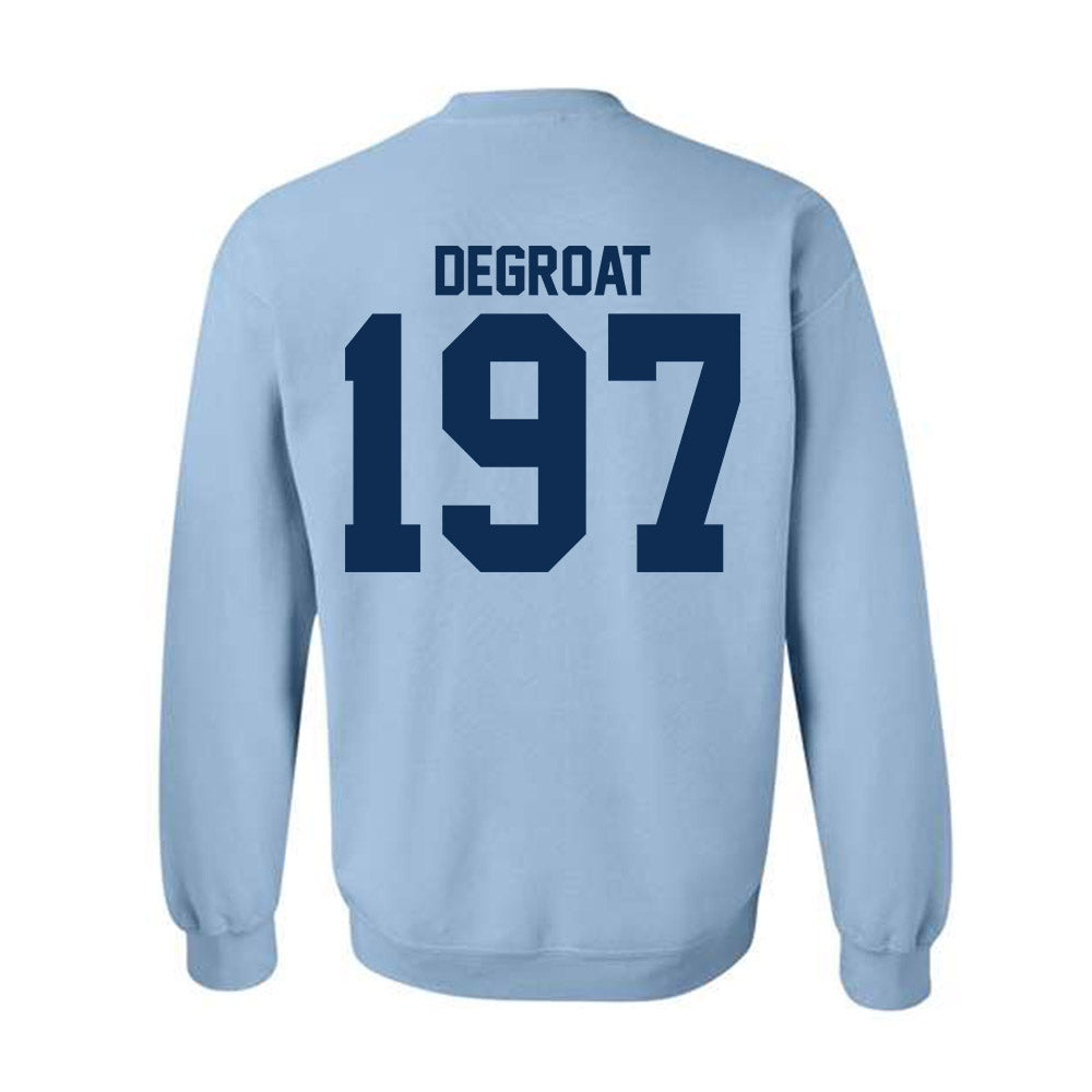 The Citadel - NCAA Wrestling : Gunnar Degroat - Classic Shersey Crewneck Sweatshirt-1