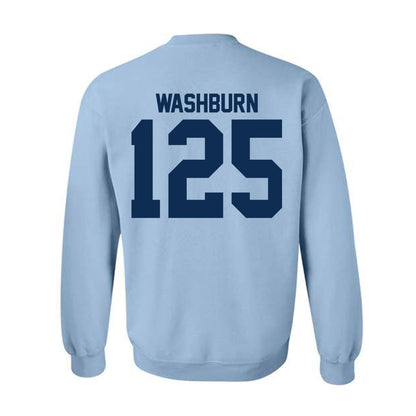 The Citadel - NCAA Wrestling : Tyler Washburn - Classic Shersey Crewneck Sweatshirt-1