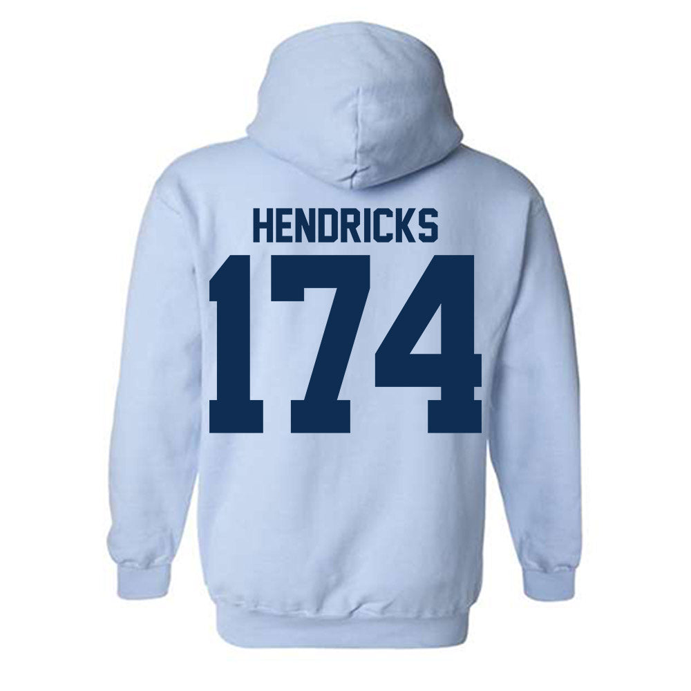 The Citadel - NCAA Wrestling : Owen Hendricks - Classic Shersey Hooded Sweatshirt-1
