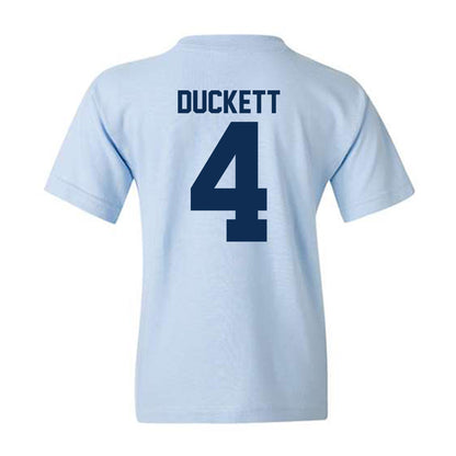 The Citadel - NCAA Football : Jaden Duckett - Classic Shersey Youth T-Shirt-1