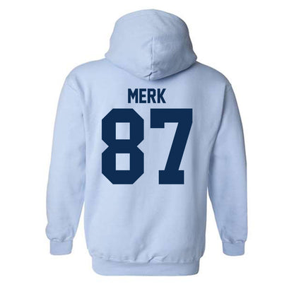 The Citadel - NCAA Football : Jared Merk - Classic Shersey Hooded Sweatshirt-1