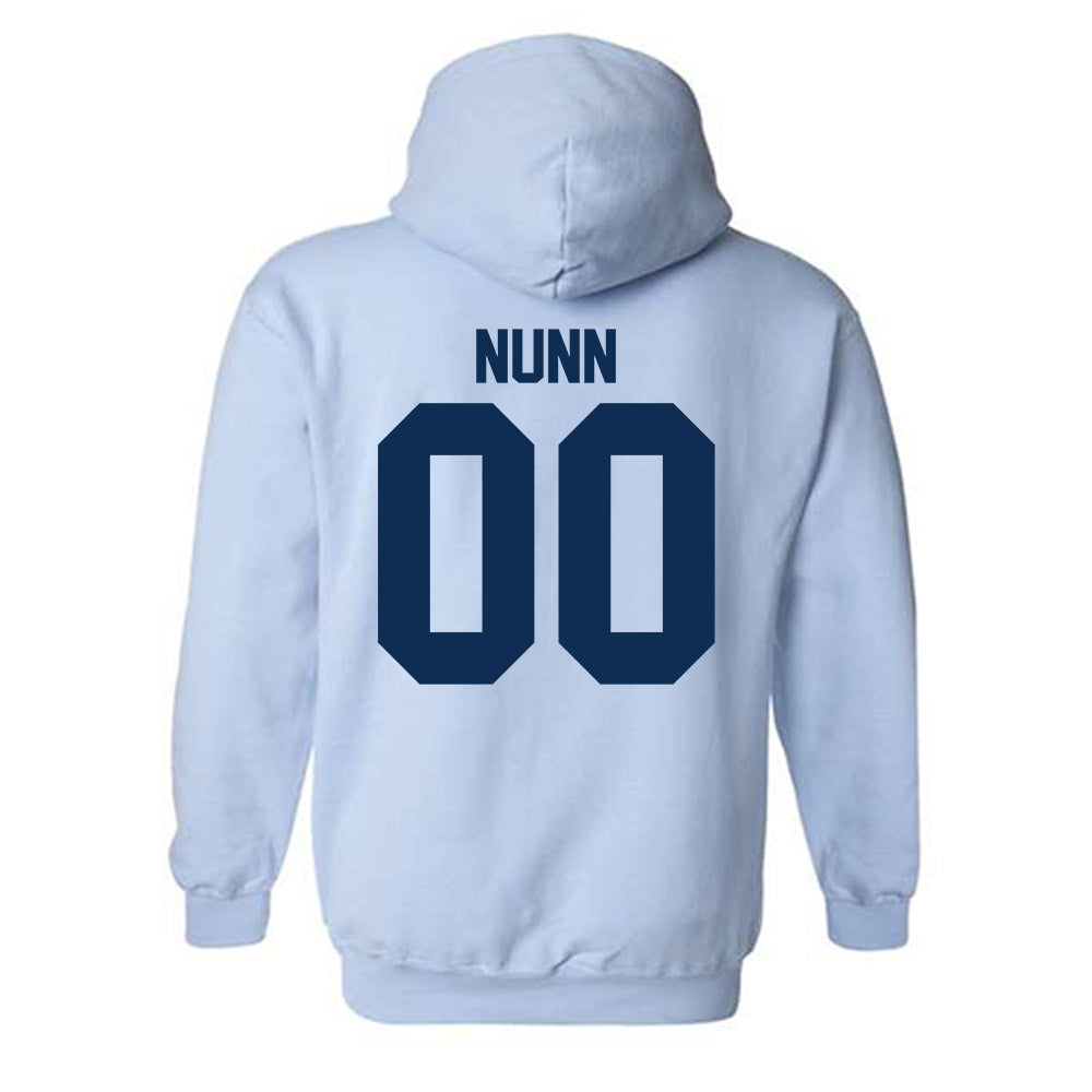The Citadel - NCAA Football : Christopher Nunn - Classic Shersey Hooded Sweatshirt-1