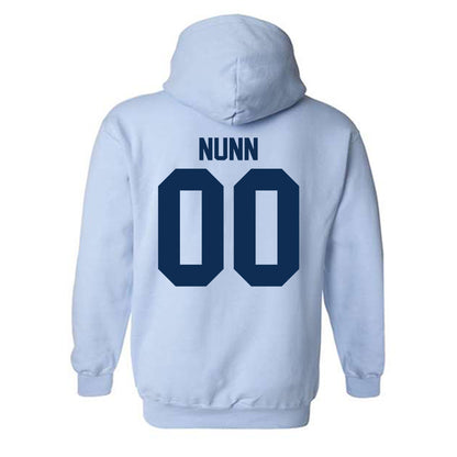 The Citadel - NCAA Football : Christopher Nunn - Classic Shersey Hooded Sweatshirt-1