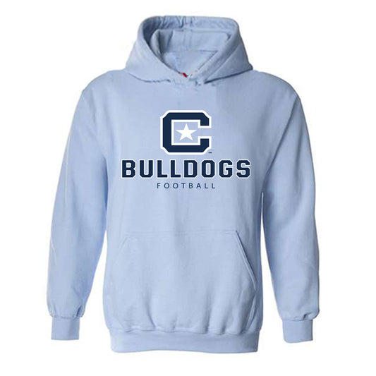 The Citadel - NCAA Football : Evan Kiely - Classic Shersey Hooded Sweatshirt-0