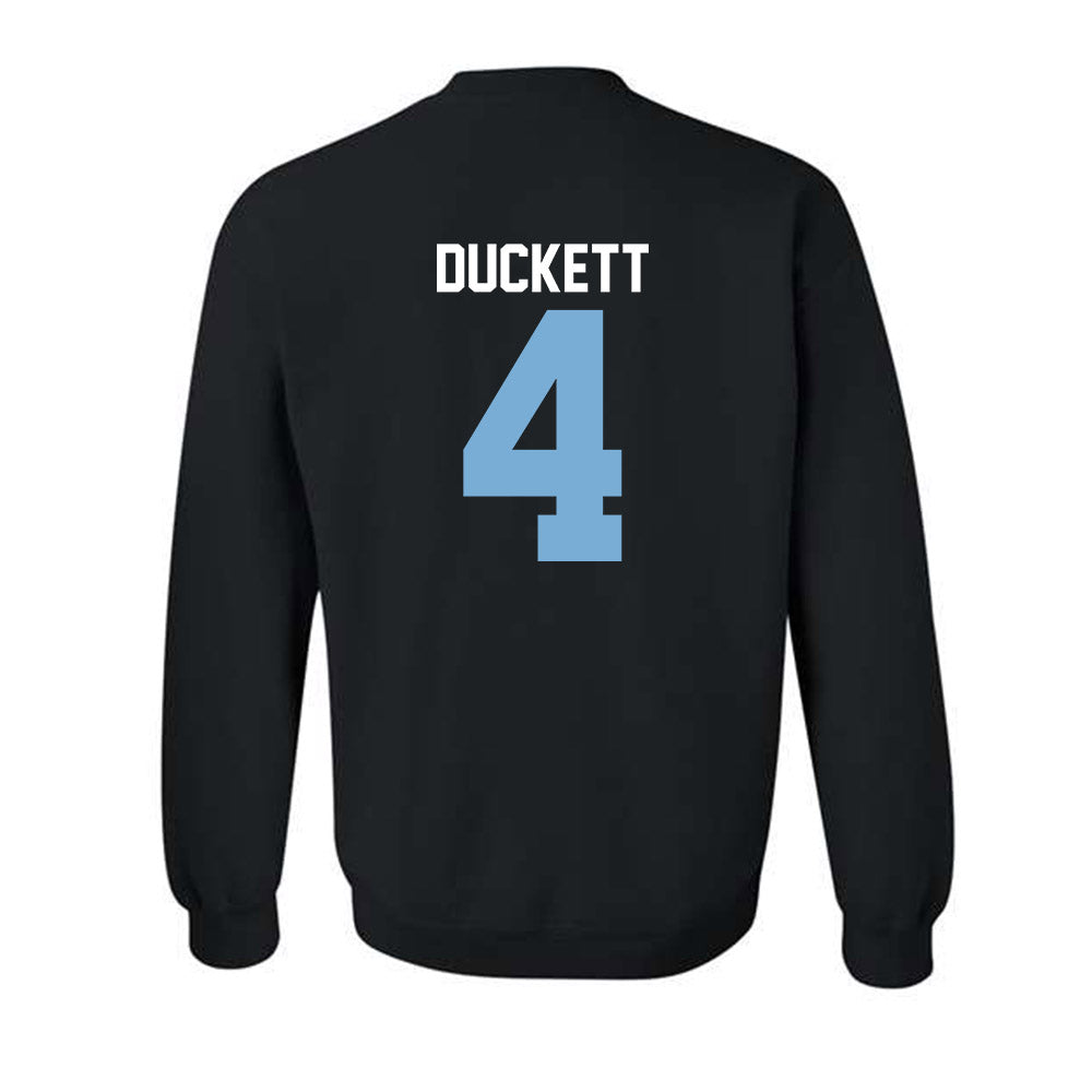 The Citadel - NCAA Football : Jaden Duckett - Classic Shersey Crewneck Sweatshirt-1
