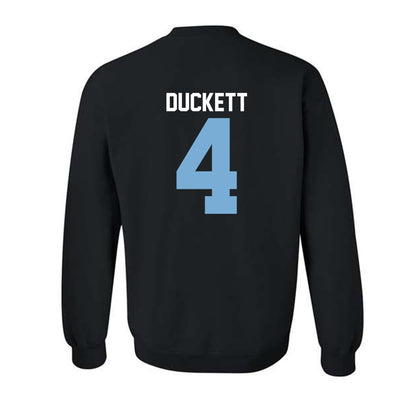 The Citadel - NCAA Football : Jaden Duckett - Classic Shersey Crewneck Sweatshirt-1
