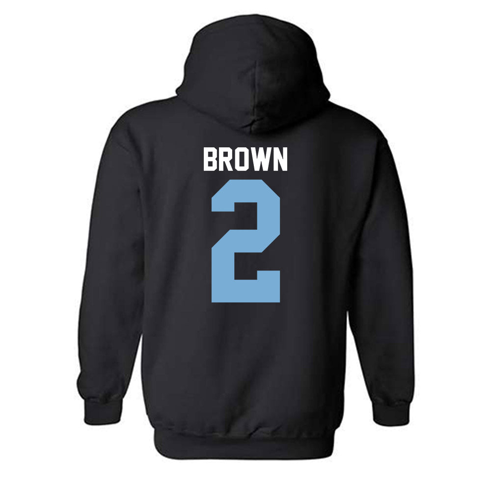 The Citadel - NCAA Football : Zyion Brown - Classic Shersey Hooded Sweatshirt-1
