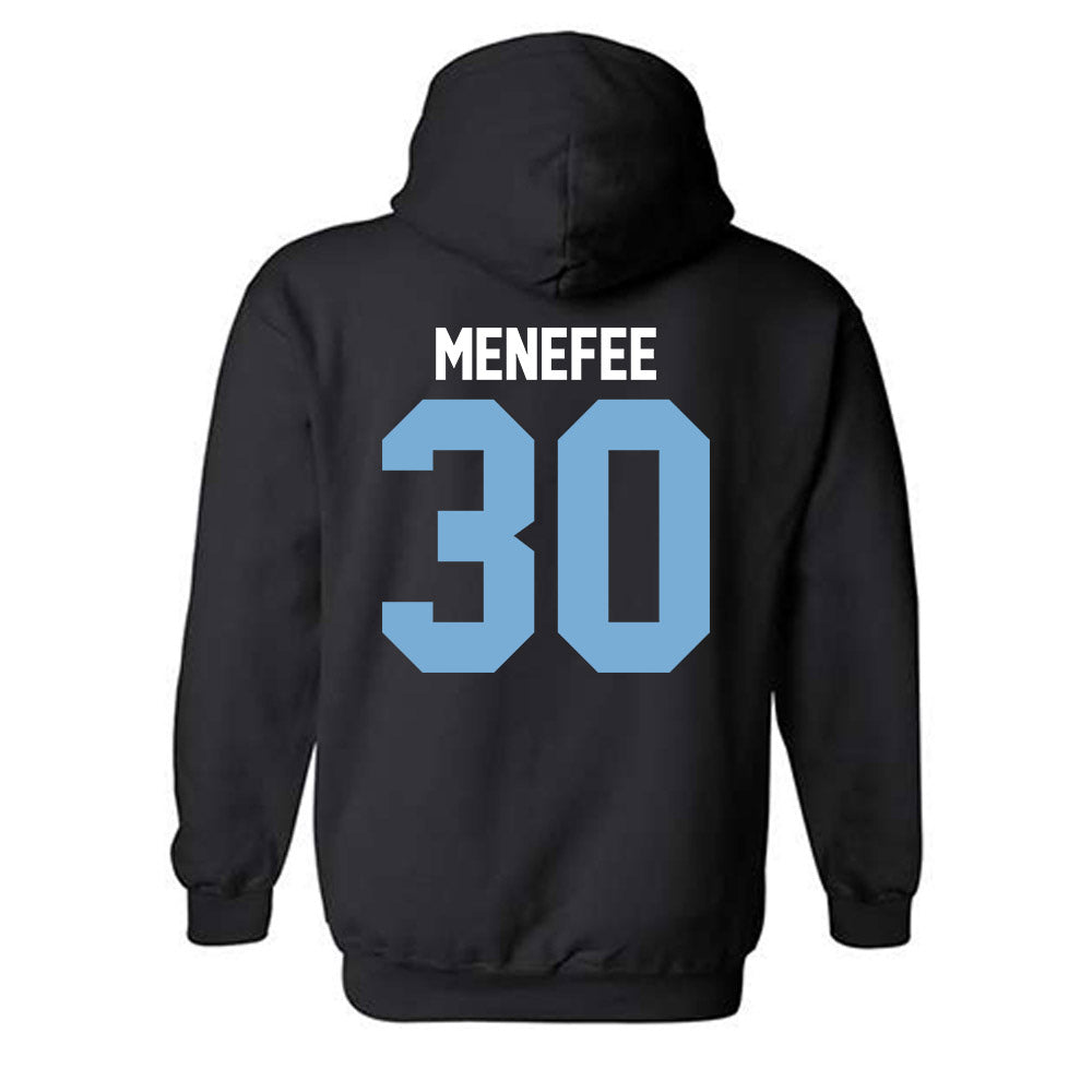 The Citadel - NCAA Men's Basketball : Logan Menefee - Classic Shersey Hooded Sweatshirt-1