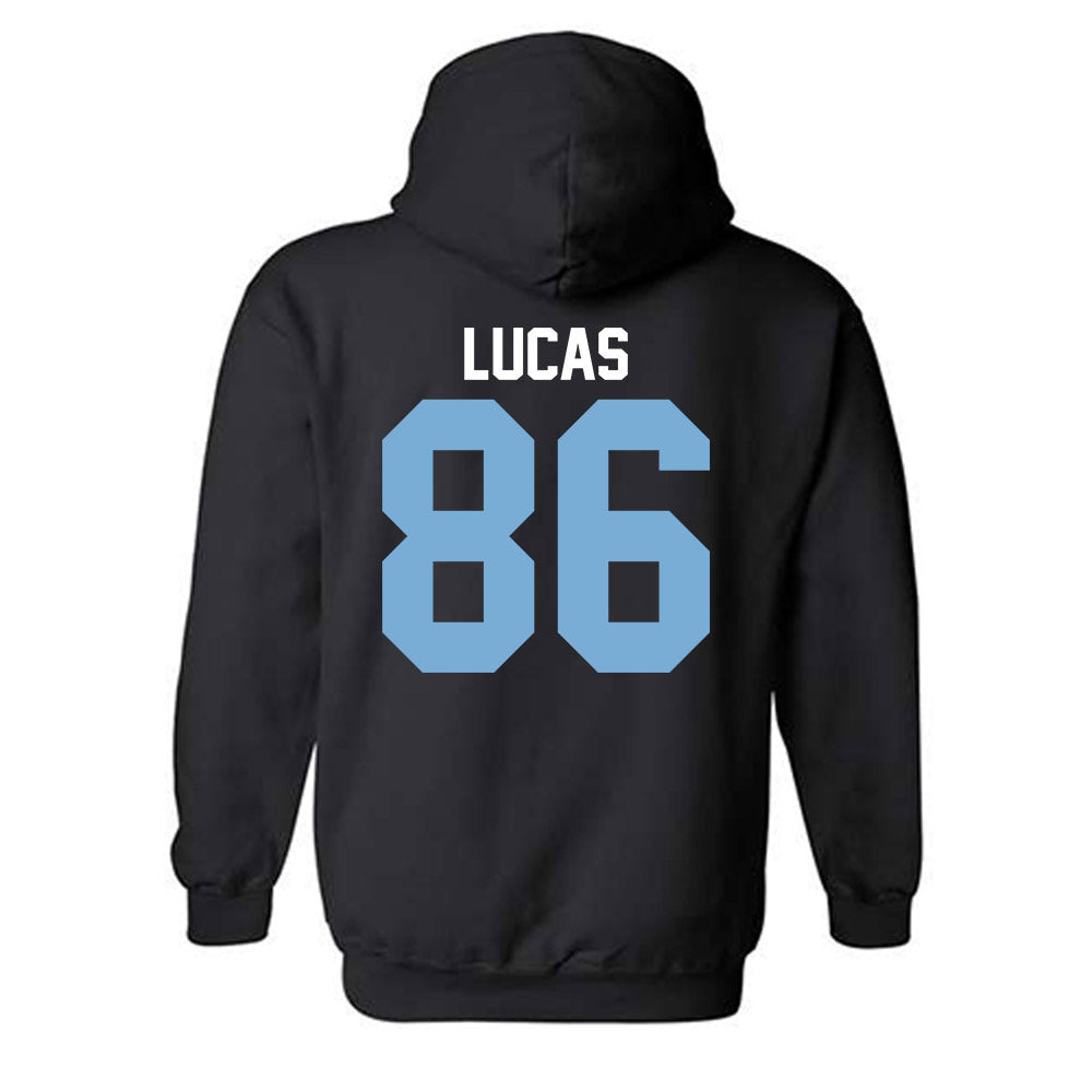 The Citadel - NCAA Football : Noah Lucas - Classic Shersey Hooded Sweatshirt-1