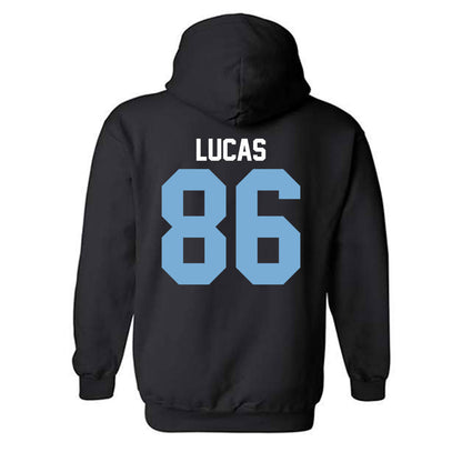 The Citadel - NCAA Football : Noah Lucas - Classic Shersey Hooded Sweatshirt-1