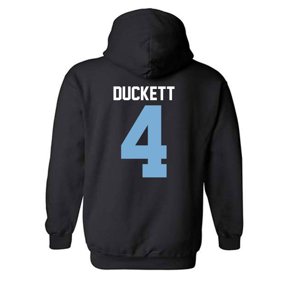 The Citadel - NCAA Football : Jaden Duckett - Classic Shersey Hooded Sweatshirt-1