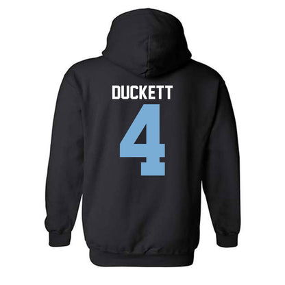 The Citadel - NCAA Football : Jaden Duckett - Classic Shersey Hooded Sweatshirt-1