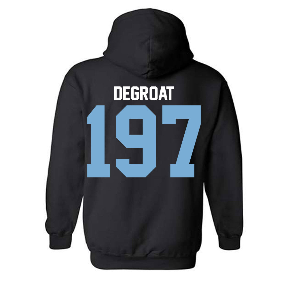 The Citadel - NCAA Wrestling : Gunnar Degroat - Classic Shersey Hooded Sweatshirt-1