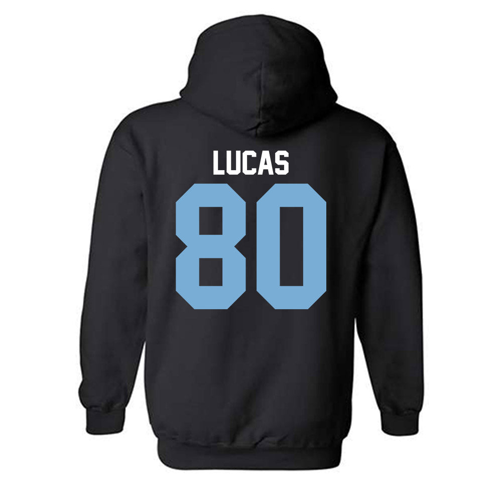 The Citadel - NCAA Football : Noah Lucas - Classic Shersey Hooded Sweatshirt-1