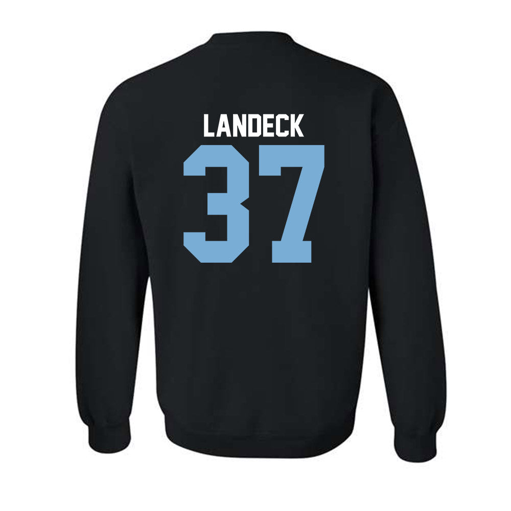 The Citadel - NCAA Baseball : Nathan Landeck - Classic Shersey Crewneck Sweatshirt-1
