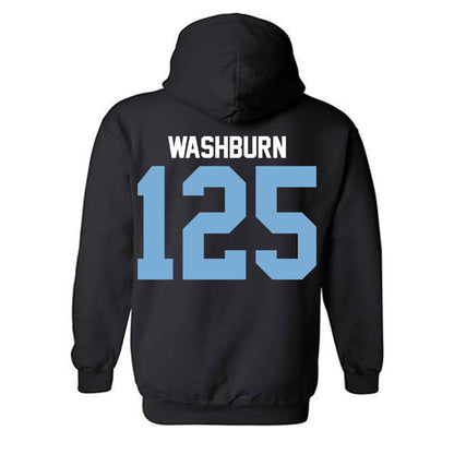 The Citadel - NCAA Wrestling : Tyler Washburn - Classic Shersey Hooded Sweatshirt-1