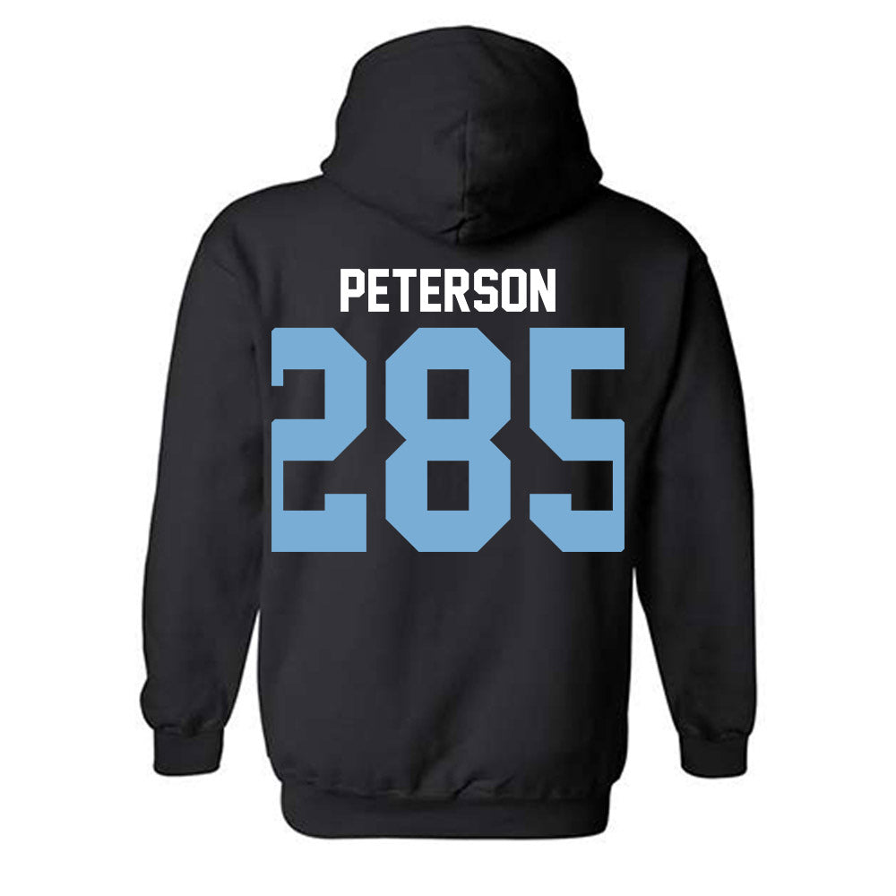 The Citadel - NCAA Wrestling : Lance Peterson - Classic Shersey Hooded Sweatshirt-1