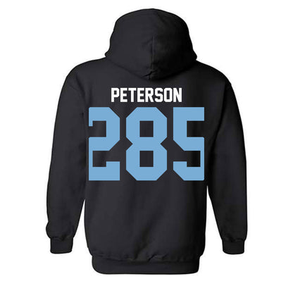 The Citadel - NCAA Wrestling : Lance Peterson - Classic Shersey Hooded Sweatshirt-1