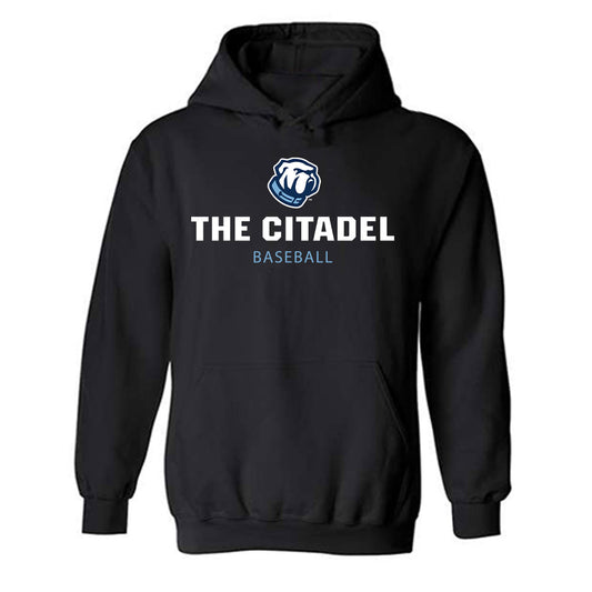 The Citadel - NCAA Baseball : Kaden Kiser - Classic Shersey Hooded Sweatshirt-0