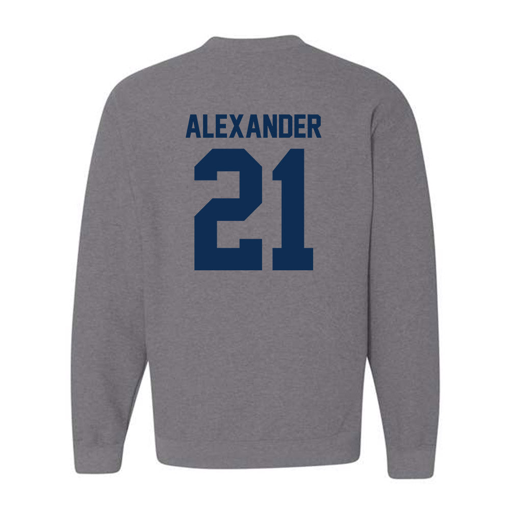The Citadel - NCAA Men's Basketball : Cole Alexander - Classic Shersey Crewneck Sweatshirt-1